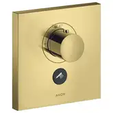 Термостат скрытого монтажа на 1 потребитель Axor ShowerSelect (цвет - полированное золото) (36716990)