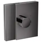 Термостат для душа, алмазная резка HighFlow Axor Edge (цвет - полированный чёрный хром) (46741330)