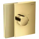 Термостат для душа, алмазная резка HighFlow Axor Edge (цвет - полированное золото) (46741990)