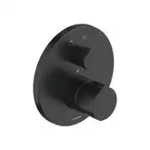 Термостат для душа скрытого монтажа Duravit C.1 (цвет - чёрный матовый) (C15200014046)