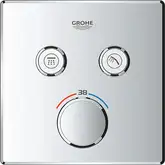 Grohe Grohtherm SmartControl Термостат на 2 споживача, хром (29124000)