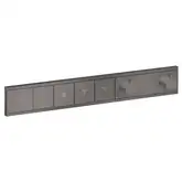 Термостат прихованого монтажу Hansgrohe RainSelect на 4 споживача, Brushed Black (15382340)