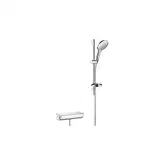 Душевой гарнитур с термостатом Hansgrohe Raindance Select (белый/хром) (27036400)