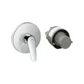 Смеситель для душа в комплекте со скрытой частью Hansgrohe Novus (цвет - хром) (71068000+13620180)