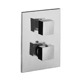 Paffoni Elle-Effe Термостат для душу, 3 виходи, хром (LEQ519CR)