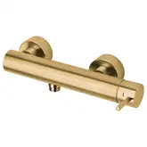 Смеситель для душа с термостатом Paffoni Light (цвет - матовое золото) (LIG168HGSP)