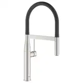 Смеситель для кухни Grohe Essence (цвет - сталь), с поворотным изливом (30294DC0)