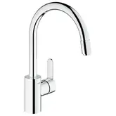 Смеситель однорычажный для кухни Grohe Eurostyle DN 15 (цвет - хром) (31126002)