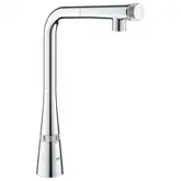 Змішувач для кухні з висувним виливом Grohe Zedra SmartControl (31593002)