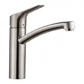 Hansgrohe Смеситель для кухни, однорычажный (steel optic) MySport M (13861800)