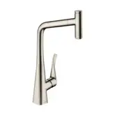 Смеситель для кухни, однорычажный Hansgrohe Select (цвет - сталь) (14884800)