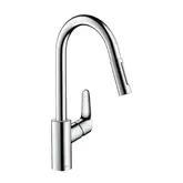Hansgrohe Focus 240 Смеситель для кухни, стальной (31815800)