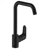HANSGROHE Focus 260 Смеситель для кухни, черный матовый (31820670)