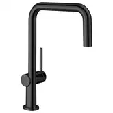 Hansgrohe Talis M54 U 220 Смеситель для кухни, черный матовый (72806670)