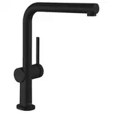 Кухонный смеситель Hansgrohe Talis 270, черный матовый (72809670)