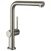Кухонний змішувач Hansgrohe Talis 270 1jet з витяжним виливом Sbox, сталевий (72809800)