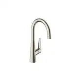 Смеситель для кухни, однорыажный Hansgrohe Talis S (цвет - сталь) (72810800)