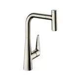 Смеситель для кухни Hansgrohe Metris Select S (цвет - сталь) (72821800)