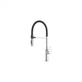 Кухонный смеситель Paffoni Candy chrome + matt black spring (CA179CRNO)