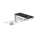 Смеситель для раковины на 3 отверстия Axor MyEdition (цвет - хром/мрамор) (47052000+47913000)