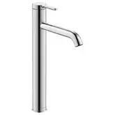 Смеситель для раковины высокий Duravit C.1 (цвет - хром), без донного клапана, излив 166 мм (C11040002010)