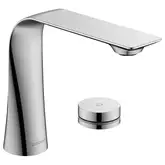 Электронный смеситель для раковины на 2 отверстия с питанием от сети Duravit D.1 (цвет - хром) (D11100007010)