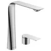 Смеситель для раковины высокий на 2 отверстия Duravit D.1 (цвет - хром) (D11130002010)