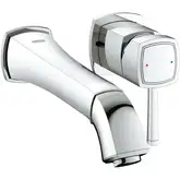 Змішувач для умивальника Grohe Grandera M-Size на два отвори 234 мм, хром (19930000)