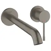 Смеситель для раковины настенный Grohe Essence L-Size (цвет - тёмный графит, матовый), вынос 230 мм (19967AL1)