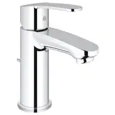 Змішувач для умивальника Grohe Eurostyle Cosmopolitan з донним клапаном, хром (23037002)