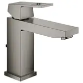 Змішувач для умивальника Grohe Eurocube M-Size, з донним клапаном, темний графіт (23445AL0)