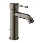 Смеситель для раковины Grohe Essence S-Size (цвет - тёмный графит, матовый), с донным клапаном (23589AL1)