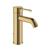 Смеситель для раковины Grohe Essence DN 15 (цвет - золото), с донным клапаном (23589GL1)