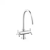 Смеситель для раковины, двухветельный Hansgrohe Metris Classic (цвет - хром) (31000000)