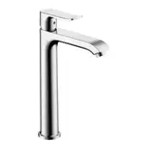 Змішувач для умивальника Hansgrohe Metris з донним клапаном, хром (31183000)