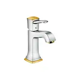 Смеситель для раковины Hansgrohe Metropol Classic (цвет - хром/золото) (31301090)