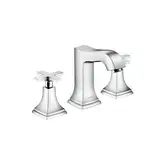 Смеситель для раковины на 3 отверстия Hansgrohe Metropol Classic (цвет - хром), с донным клапаном (31306000)