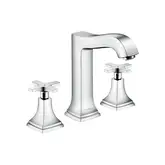 Смеситель для раковины на 3 отверстия Hansgrohe Metropol Classic (цвет - хром), с донным клапаном (31307000)