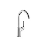 Смеситель для раковины, однорычажный Hansgrohe Talis (цвет - хром), с донным клапаном (32084000)