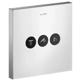 Axor ShowerSelect Square Вентиль на 3 споживачі, хром (36717000)