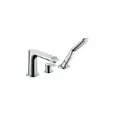 Змішувач для ванни Hansgrohe Mertis на 3 отвори, хром (31190000)