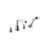 Смеситель на борт ванны Hansgrohe Metris S (цвет - хром) (31446000)