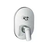 Змішувач для ванни/душу Hansgrohe Logis 200, прихованого монтажу, зовнішня частина, хром (71406000)