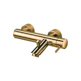 Смеситель для ванны Paffoni Light (цвет - золото) (LIG022HG)