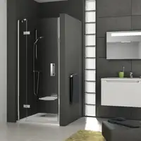 Душевые двери Ravak SmartLine SMSD2-100 (B) L (проофиль - хром, стекло - прозрачное) (0SLABA00Z1)