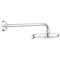 Верхній душ Grohe Power & Soul Cosmopolitan 190 з душовим кронштейном, хром (26172000)