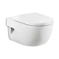 Унітаз підвісний Roca Meridian-N з кришкою soft close 56х36 (A34H249000)