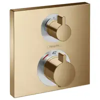 Hansgrohe Ecostat S Термостат скрытого монтажа, бронза матовая (15714140)