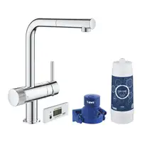 Комплект змішувача для кухні із фільтром Grohe Blue Pure (30382000)