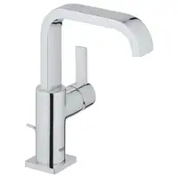 Змішувач для умивальника Grohe Allure L-Size з донним клапаном, хром (32146000)